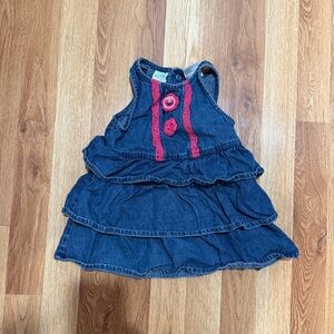 Vintage 2003 Demin Elmo Sesame Street Dress